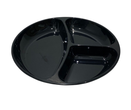 صحن ميلامين مقسم