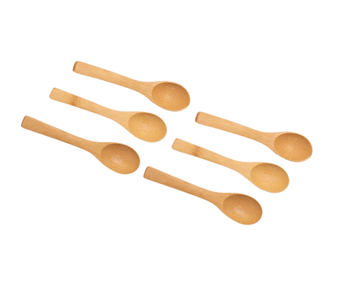 طقم ملاعق خشبي