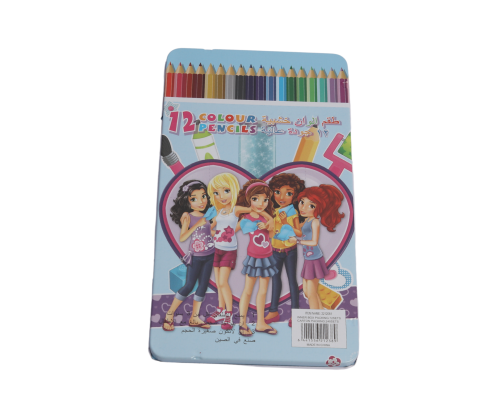 اقلام تلوين خشبية - 12 لون