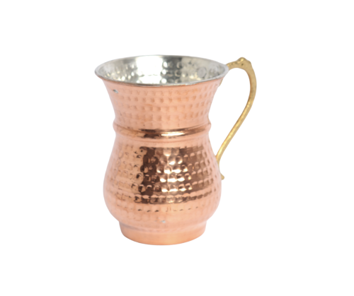 كوب نحاس بيد - مقاس 9