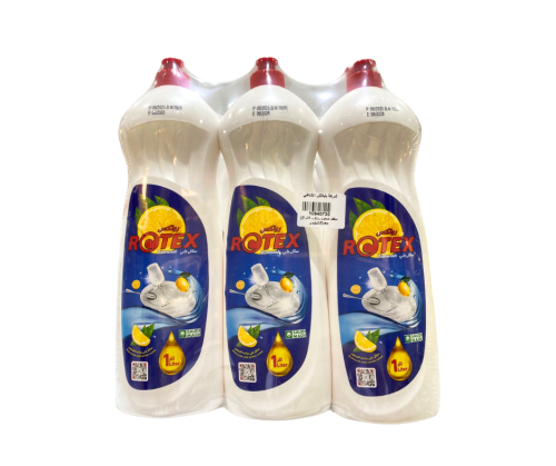 سائل غسيل الصحون من روتكس 1 لتر - 3 عبوات