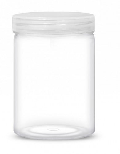 برطمان بلاستيك شفاف