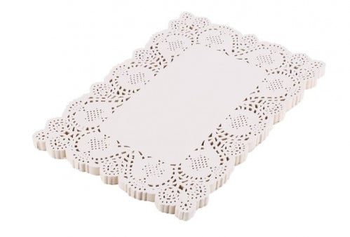 ورق دنتيل مستطيل - 100 ورقة