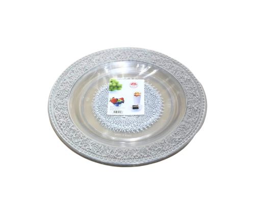 صحون بلاستيك شفاف