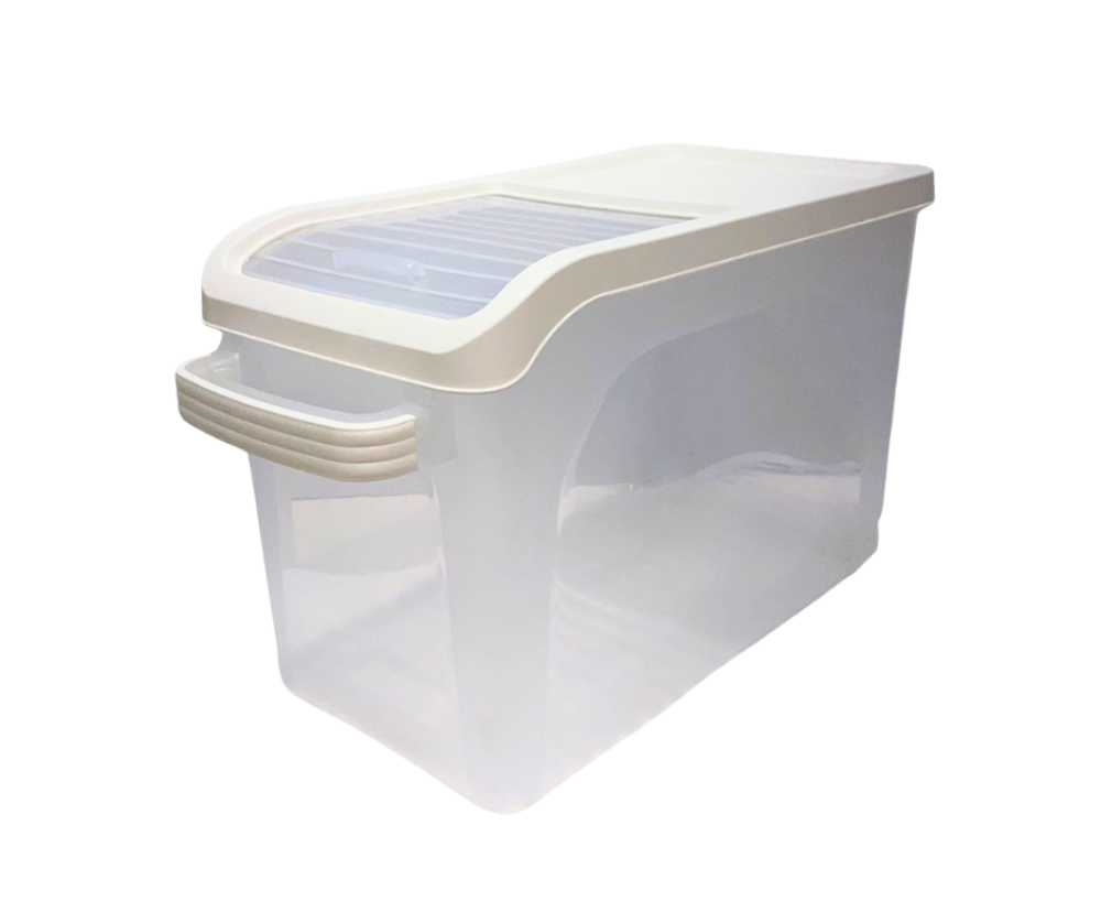 حافظة رز بلاستيك 15 كيلو