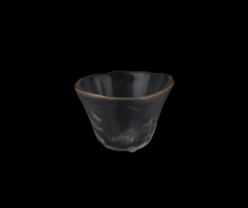 طقم فناجين قهوة زجاجية فاخرة