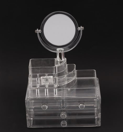 منظم مكياج اكرليك بمرايا