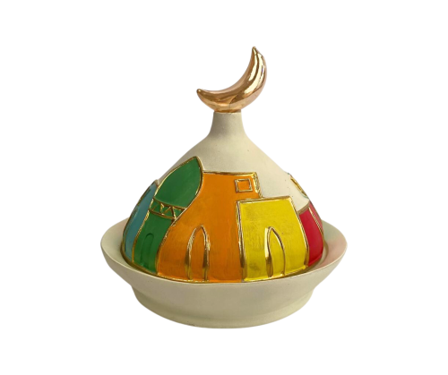 صحن تقديم رمضاني مضيء