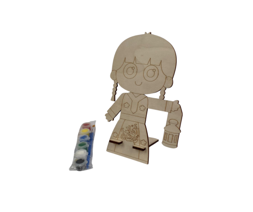 مجسم تلوين خشبي رمضاني