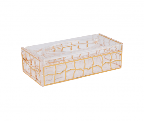 علبة مناديل اكريليك