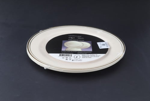 صحون بلاستيك ( 10.25 إنش ) 6 حبات