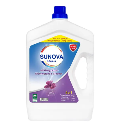 مطهر ومنظف متعدد الروائح 4 في 1 من سنوفا - 3 لتر