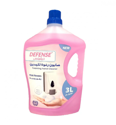 صابون رغوة لليدين من ديفينس برائحة الزهور الوردية