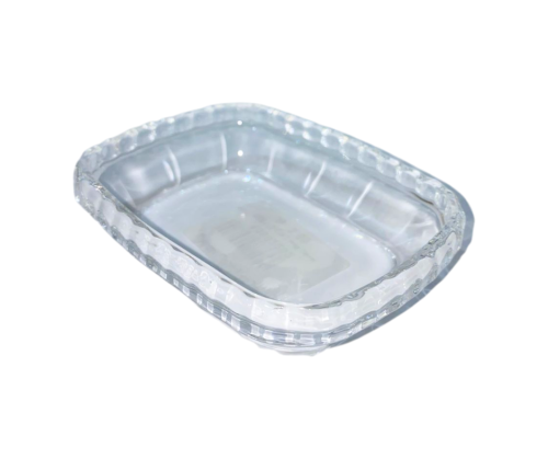 صحن تقديم زجاج ميني