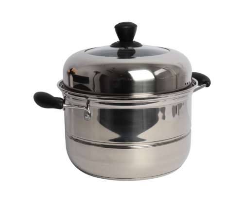 قدر منتو ستيل دور واحد