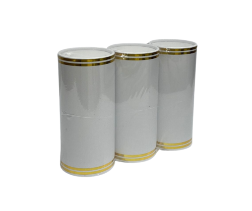 علب مناديل اسطوانية