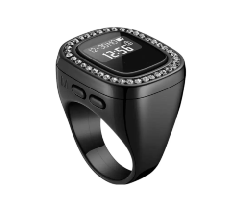 خاتم تسبيح الكتروني ذكي مقاس 18