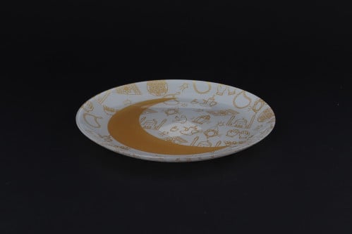 صحن زجاج رمضاني من لومينارك