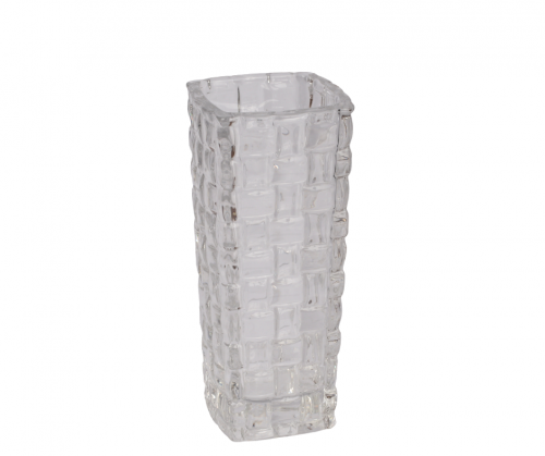 فازة زجاج مربعة