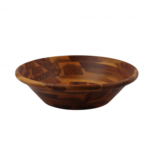 صحن خشبي دائري ( 40 سم )