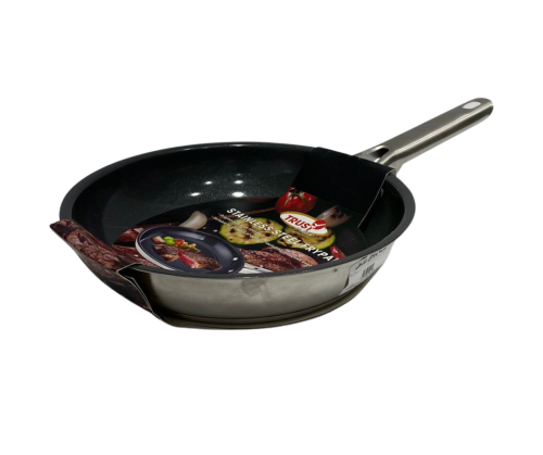 مقلاة ستانليس ستيل مانعة للالتصاق من ترست - مقاس 30