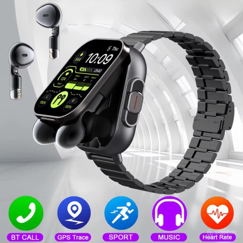 ساعة وسماعه 2 في 1 SmartWatch