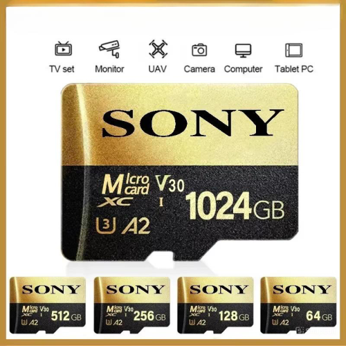 بطاقة ذاكرة Sony Micro SD / TF عالية السرعة