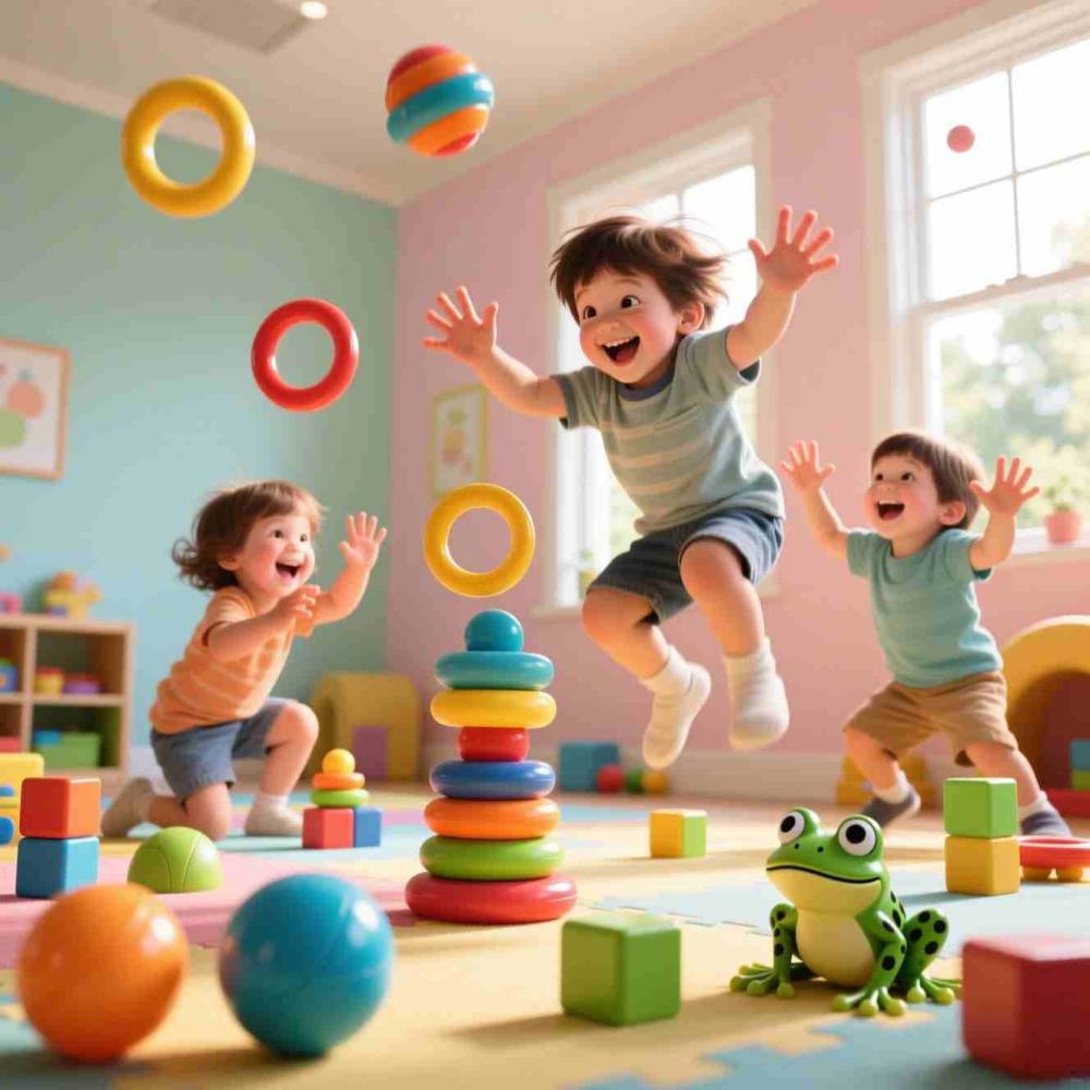 ألعاب مسلية للاطفال حركية