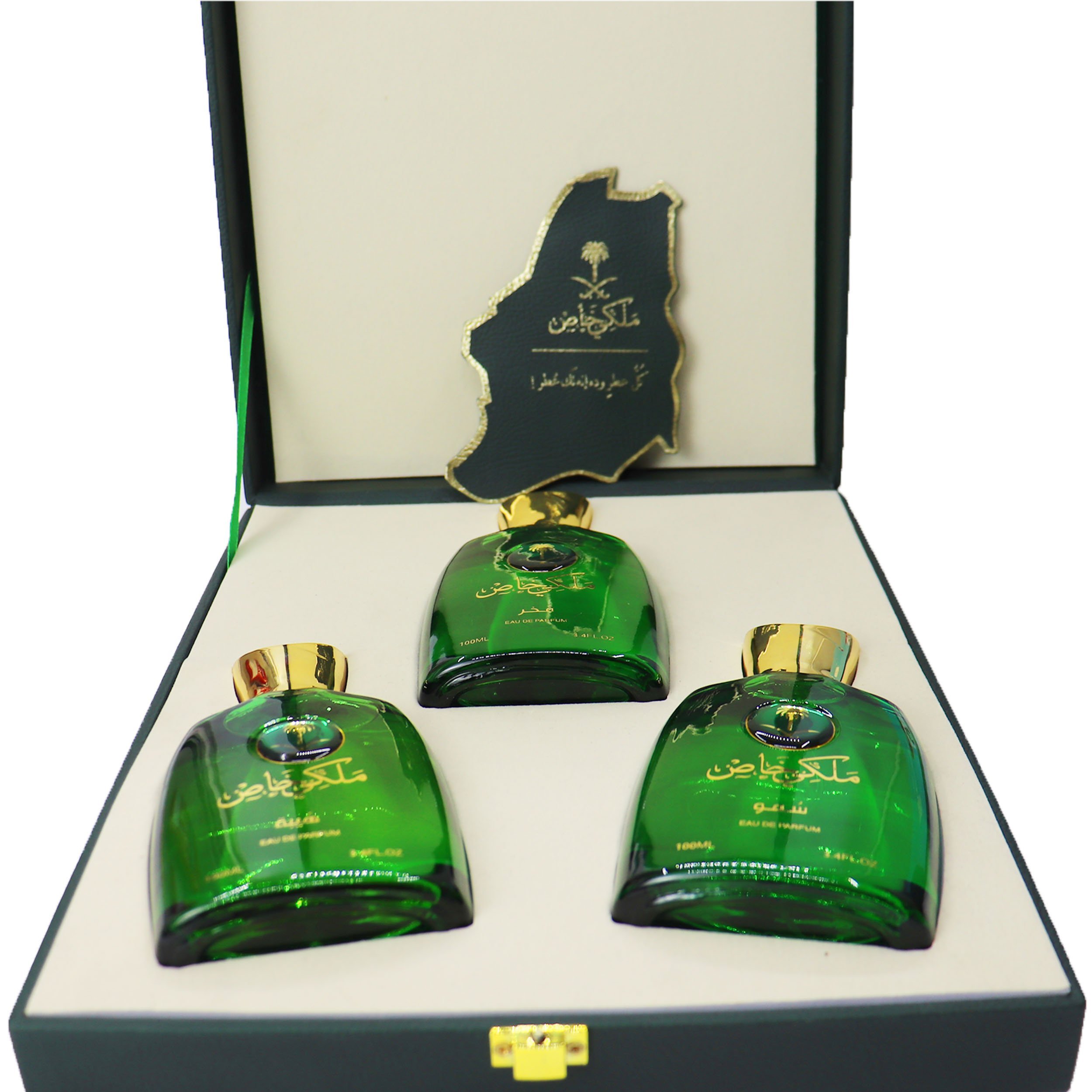 مجموعة عطور ملكي خاص بثلاث روائح مميزة داخل بوكس فاخر