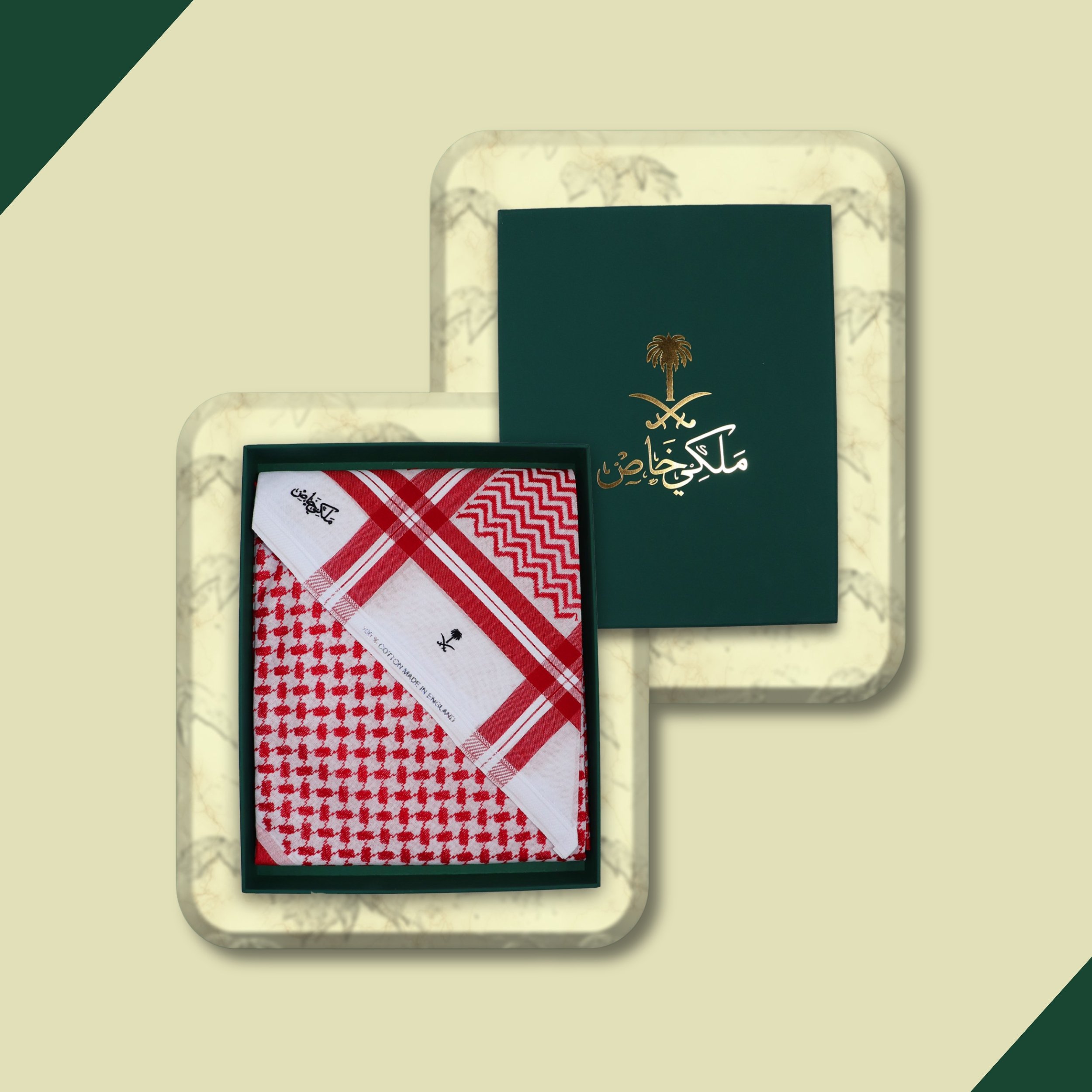 شماغ احمر ملكي خاص كاجوال