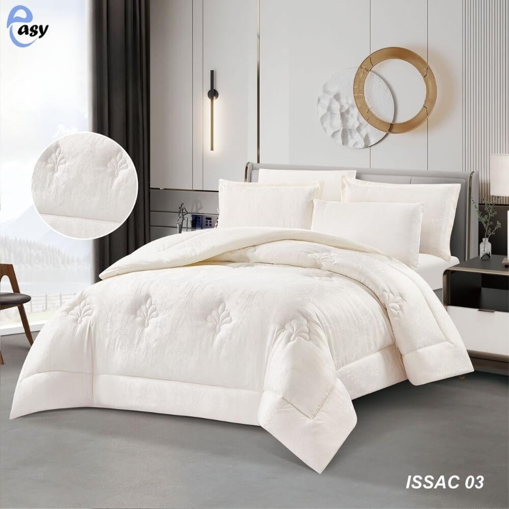 مفرش سرير نفاس جاكار فاخر Issac