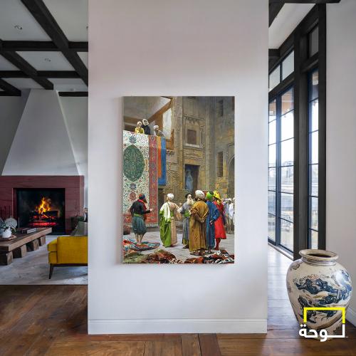 لوحة فن عربي