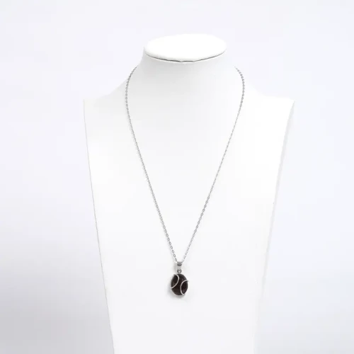 سلسال فضة حجر عقيق Silver Chain Stone Agate