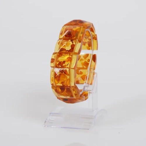 اسوارة كهرمان كبس ا Bracelet Pressed Amber A