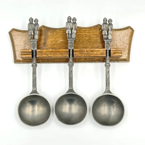 تحفه انتيك جداري Vintage Wooden French Clog Wall P...