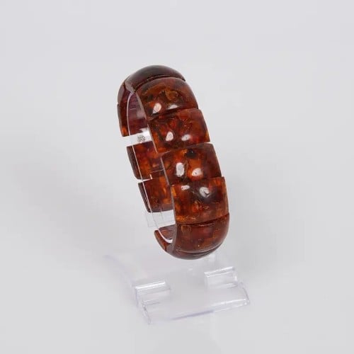 اسوارة كهرمان كبس ب Bracelet Pressed Amber B