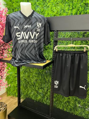 طقم الهلال حارس بونو الاسود2025