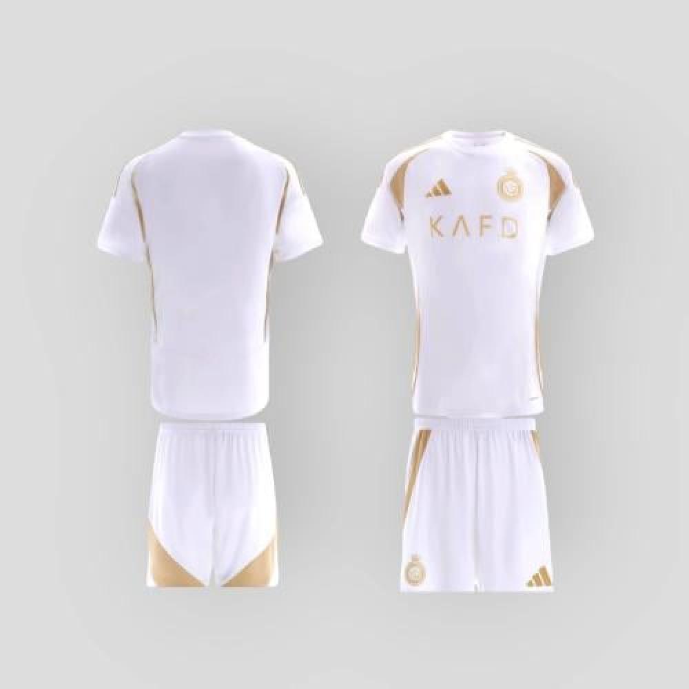 طقم النصر الجديد الوان الابيض 2025