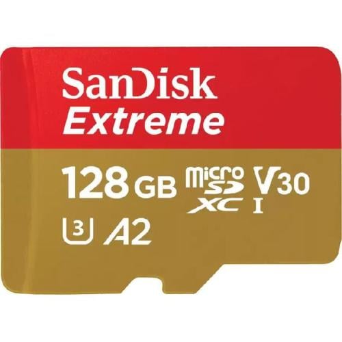 SanDisk Extreme microSD™ Card (Up to 190 MBPs)