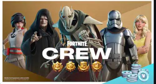 الحزمة الشهرية الكرو فورتنايت