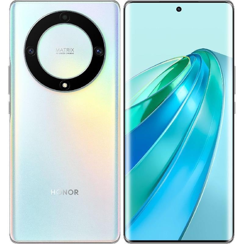 هونر X9a سعة 256 جيجابايت، 8 جيجابايت رام، 5G، فضي