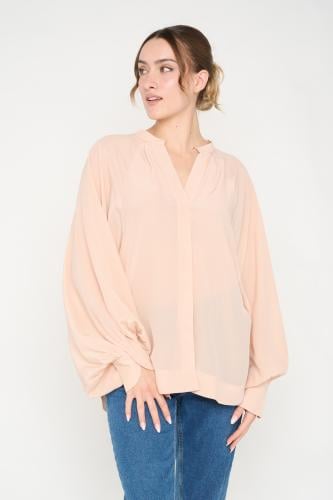 Wild sleeve blouse