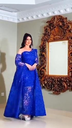 فستان سهره انيق قماش سهره راقي
