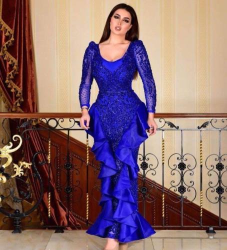 فستان سهره راقي خامه قماش سهره تطريز كمبيوتر