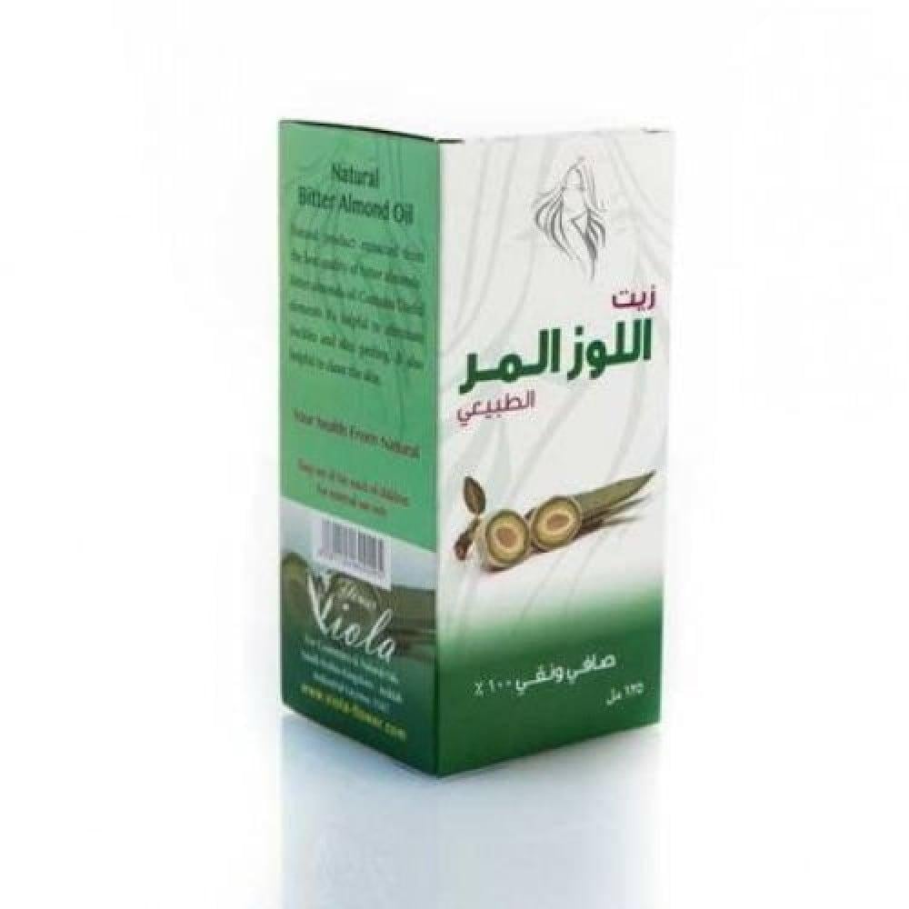 زيت اللوز المر الطبيعي زهرة فيولا للشعر والبشرة