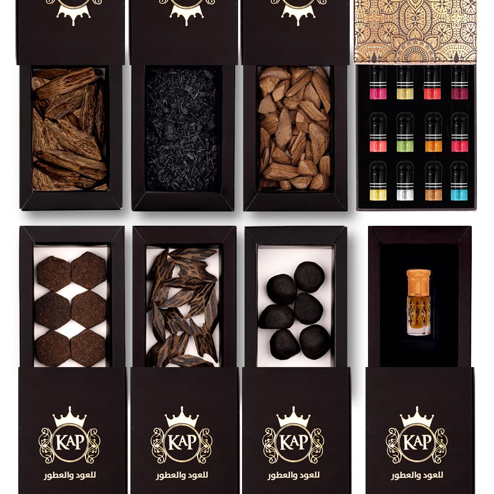 مجموعة KAP الفاخرة من العود والبخور