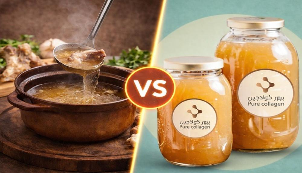 هل مرق العظام هو أفضل مصدر للكولاجين الطبيعي؟