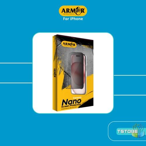 ARMOR | شاشة لقافة نانو سيراميك لماع مقاومة للصدما...