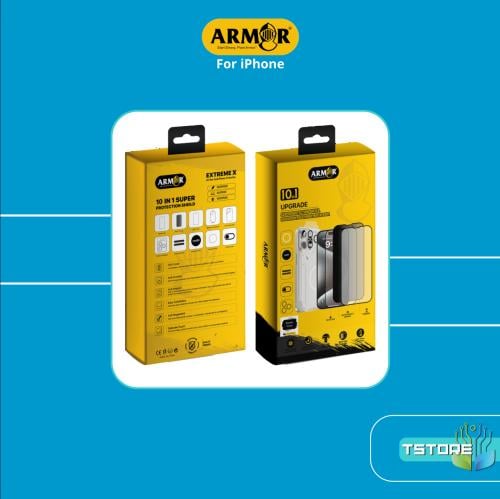 ARMOR | بكج حماية متكامل 10 في 1 لأجهزة الايفون