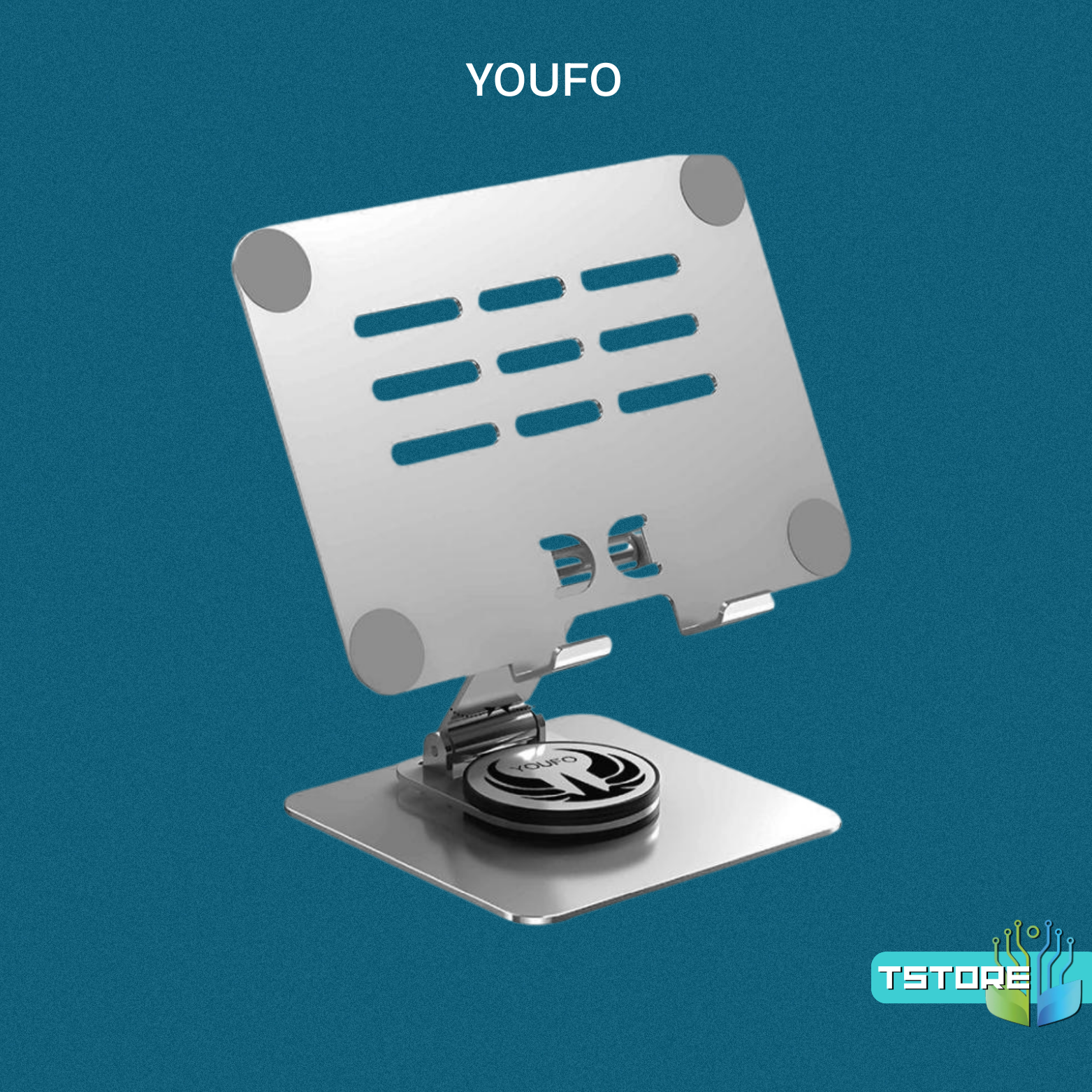 Youfo | ستاند ايباد  قابل للطي بدوران 360 درجة